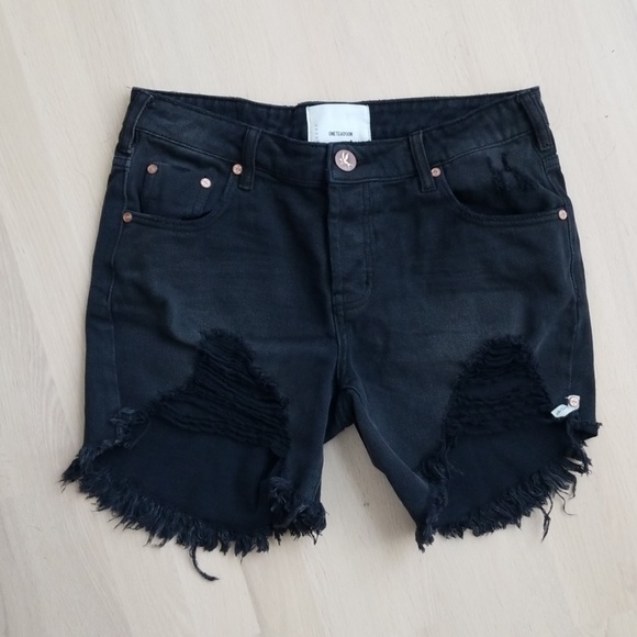 one teaspoon boyfriend shorts